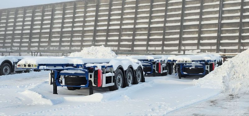 Полуприцепы-контейнеровозы Gut Trailer в наличии на складе в Минске