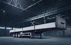 Бортовой полуприцеп Тонар T3-13/K